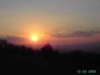 Tramonto visto dalla Panoramica (8kb)